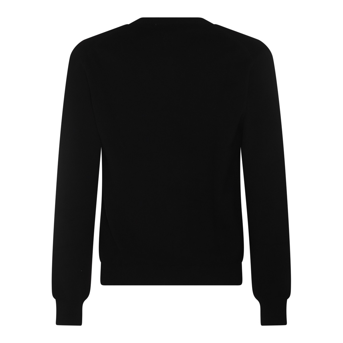 BLACK WOOL JUMPER