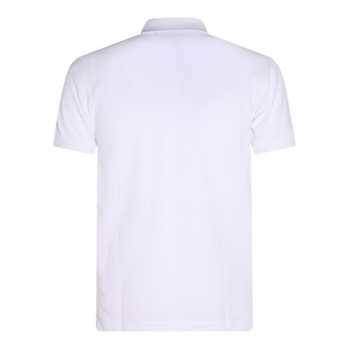 WHITE COTTON POLO SHIRT 2