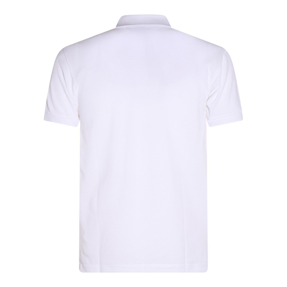 WHITE COTTON POLO SHIRT WHITE COTTON POLO SHIRT