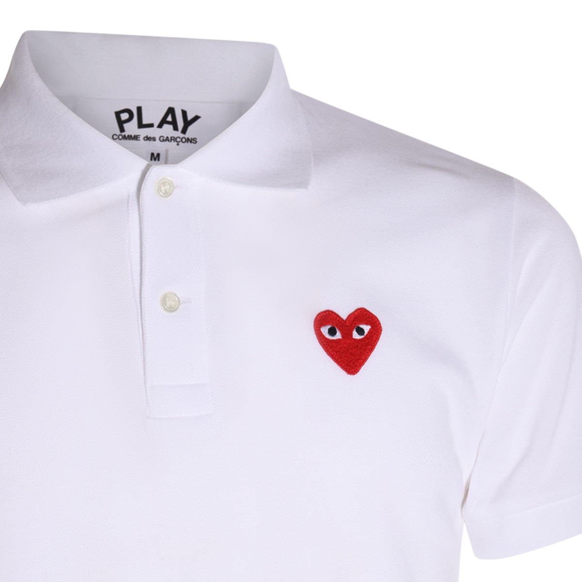 WHITE COTTON POLO SHIRT WHITE COTTON POLO SHIRT