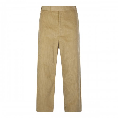 BEIGE COTTON TROUSERS