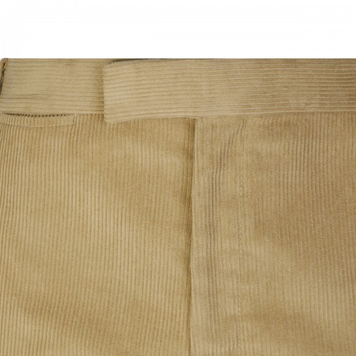 BEIGE COTTON TROUSERS