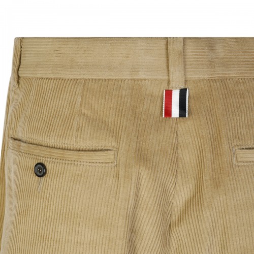 BEIGE COTTON TROUSERS