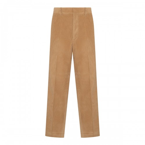 BEIGE COTTON TROUSERS