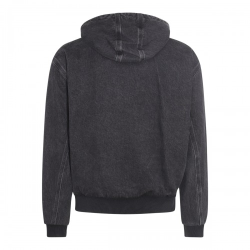 DARK GREY DENIM JACKET 2