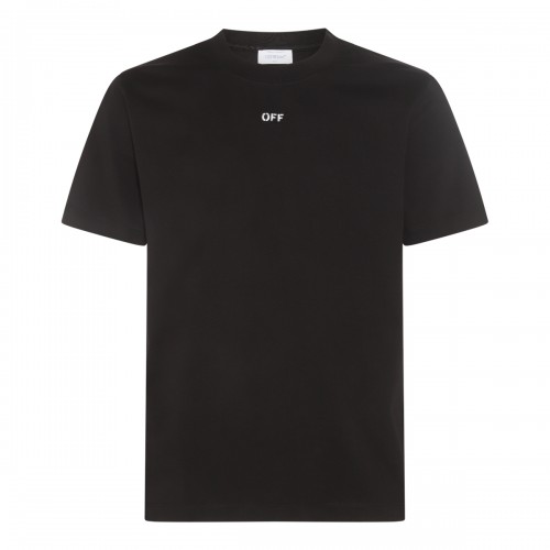 BLACK COTTON T-SHIRT