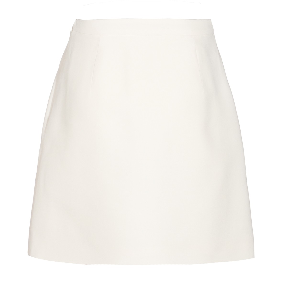 スカート VALENTINO WHITE WOOL SKIRT Valentino Virgin Wool-Silk Mini Skirt | Harrods US