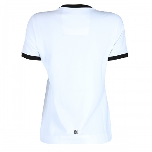 WHITE COTTON T-SHIRT