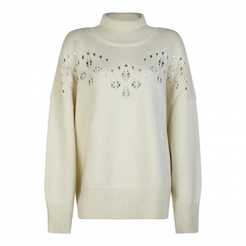 ICONIC MILK WOOL JUMPER