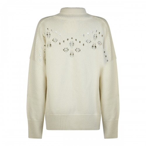 ICONIC MILK WOOL JUMPER