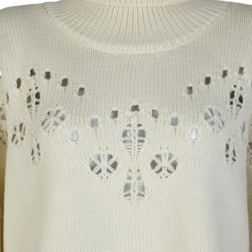 ICONIC MILK WOOL JUMPER