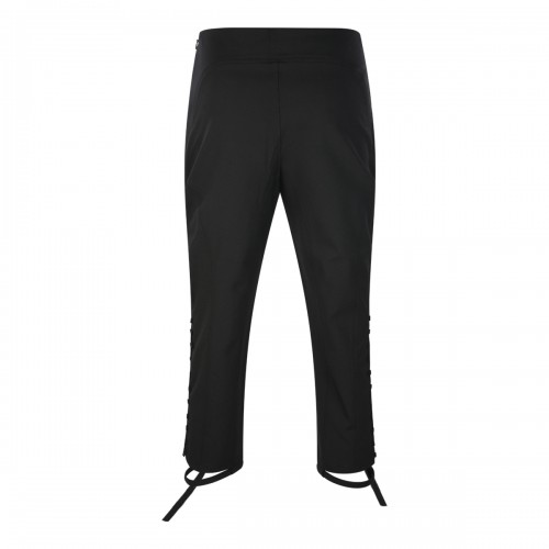 BLACK WOOL PANTS