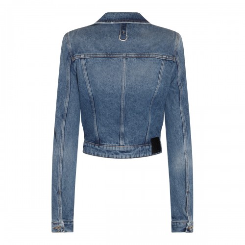 BLUE COTTON DENIM JACKET