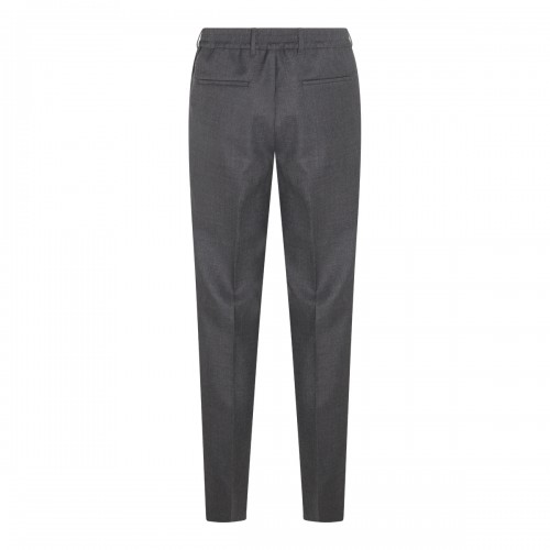 GREY WOOL PANTS