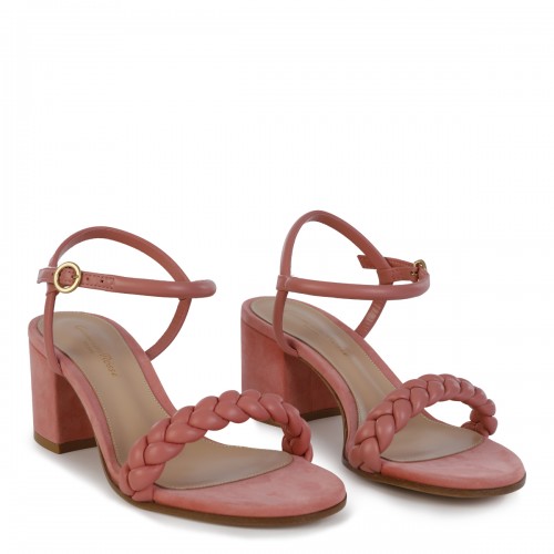 CAMELLIA SUEDE CRUZ SANDALS