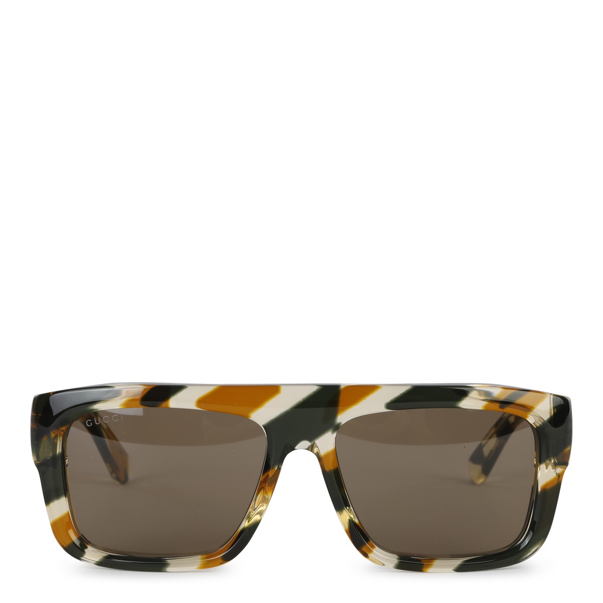 HAVANA AND BROWN TORTOISESHELL ACETATE SUNGLASSES