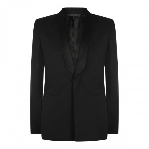 BLACK WOOL BLAZER