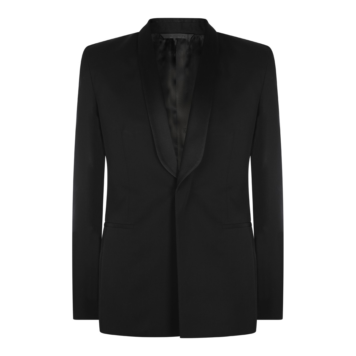 BLACK WOOL BLAZER