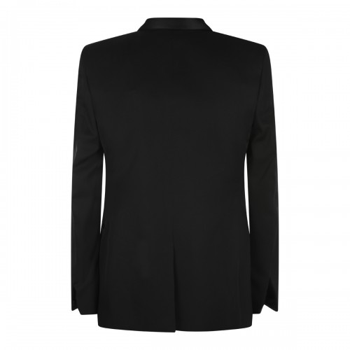 BLACK WOOL BLAZER