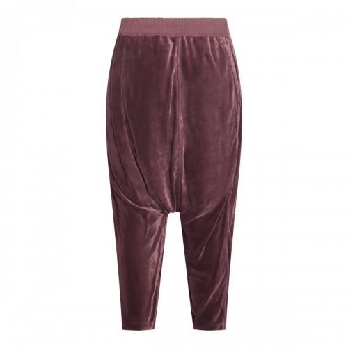 AMETHYST VISCOSE AND SILK BLEND PANTS