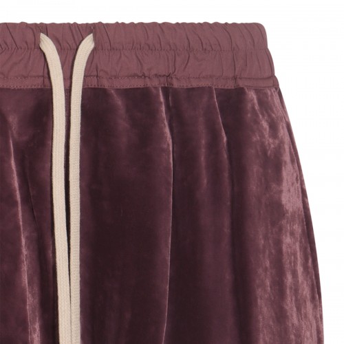 AMETHYST VISCOSE AND SILK BLEND PANTS