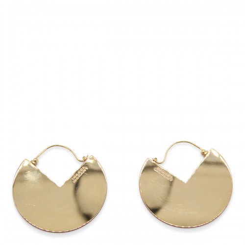 BLACK BRASS 90 EARRINGS 2