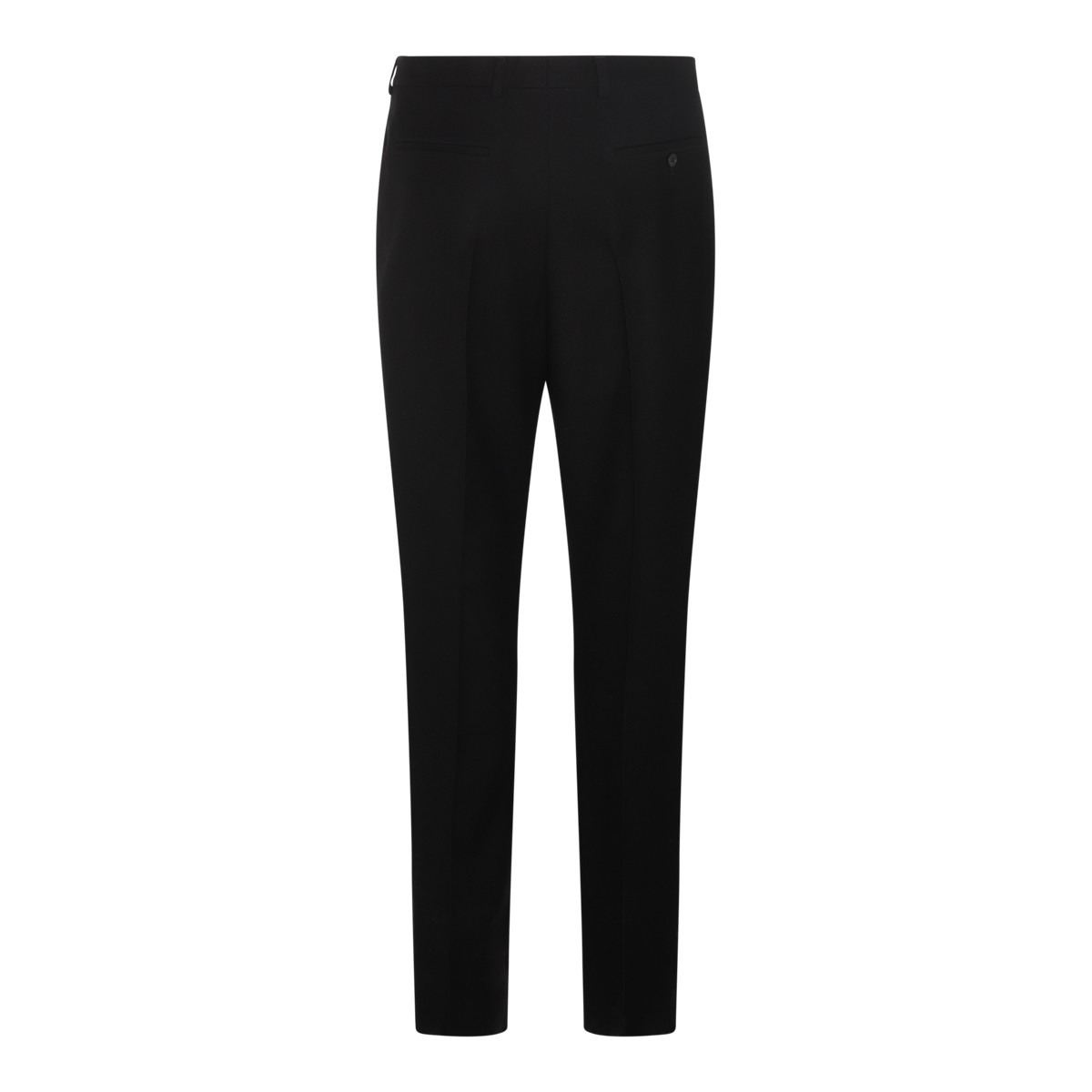 BLACK WOOL PANTS BLACK WOOL PANTS