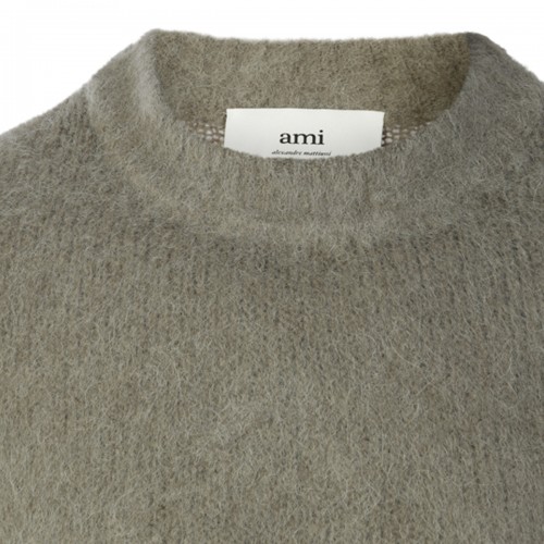 TAUPE WOOL KNITWEAR