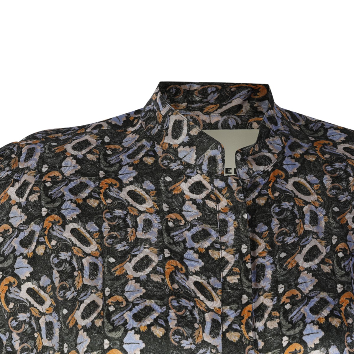 MULTICOLOUR VISCOSE AND SILK BLEND...