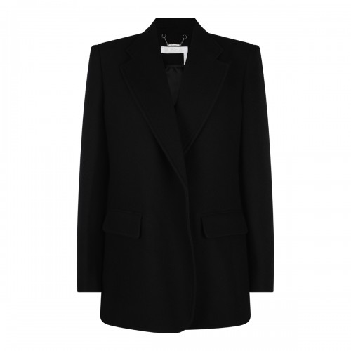 BLACK WOOL BLAZER