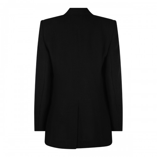 BLACK WOOL BLAZER