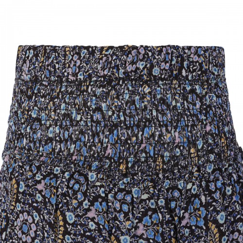 MIDNIGHT VISCOSE MINI SKIRT