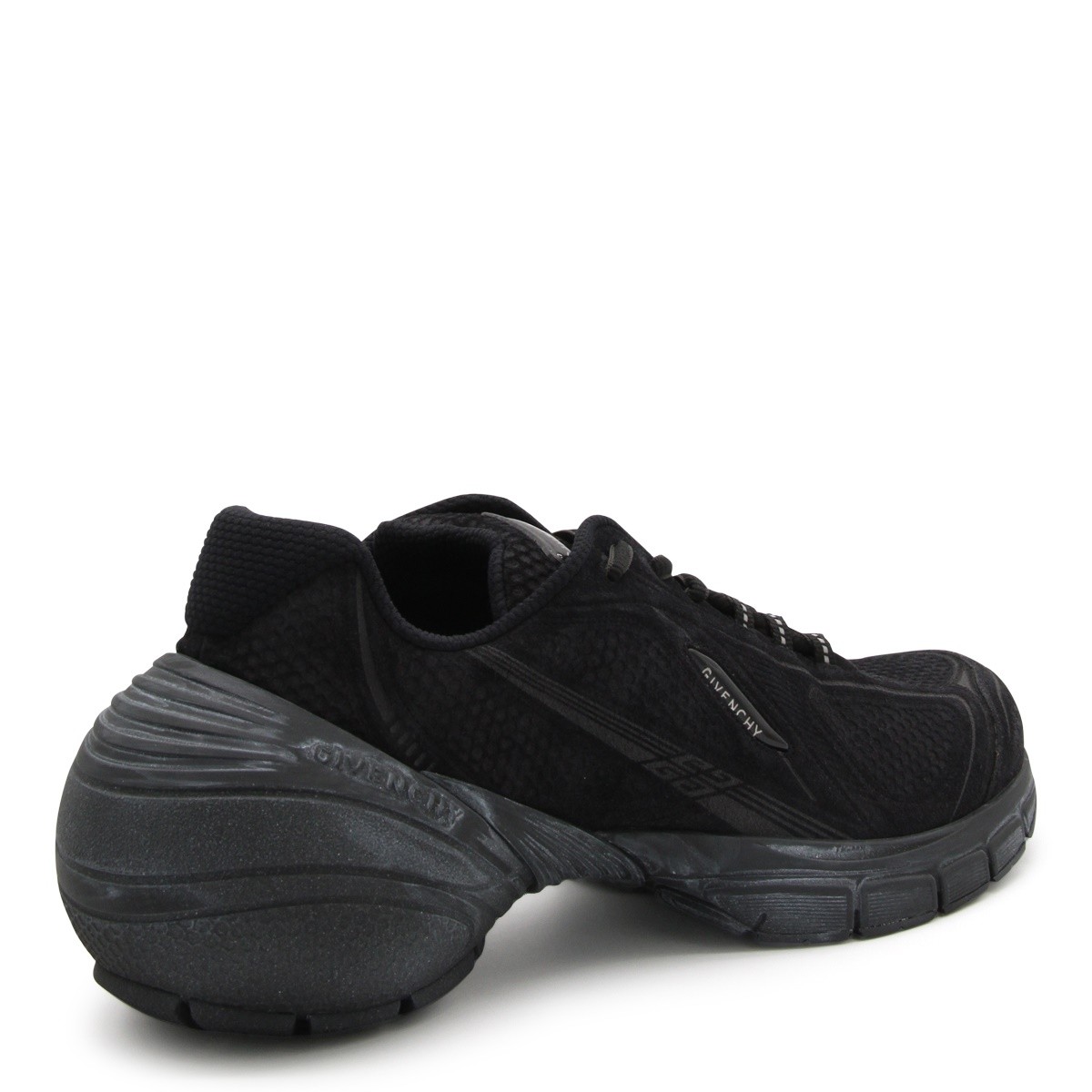 BLACK LEATHER TK MX RUNNER SNEAKERS BLACK LEATHER TK MX RUNNER SNEAKERS