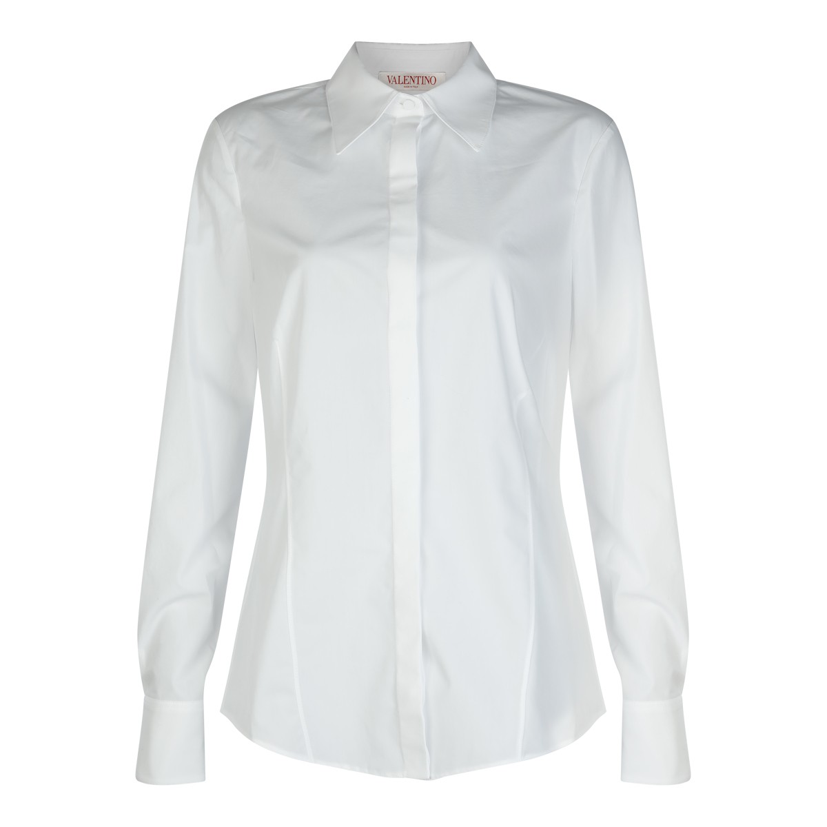 WHITE COTTON SHIRT