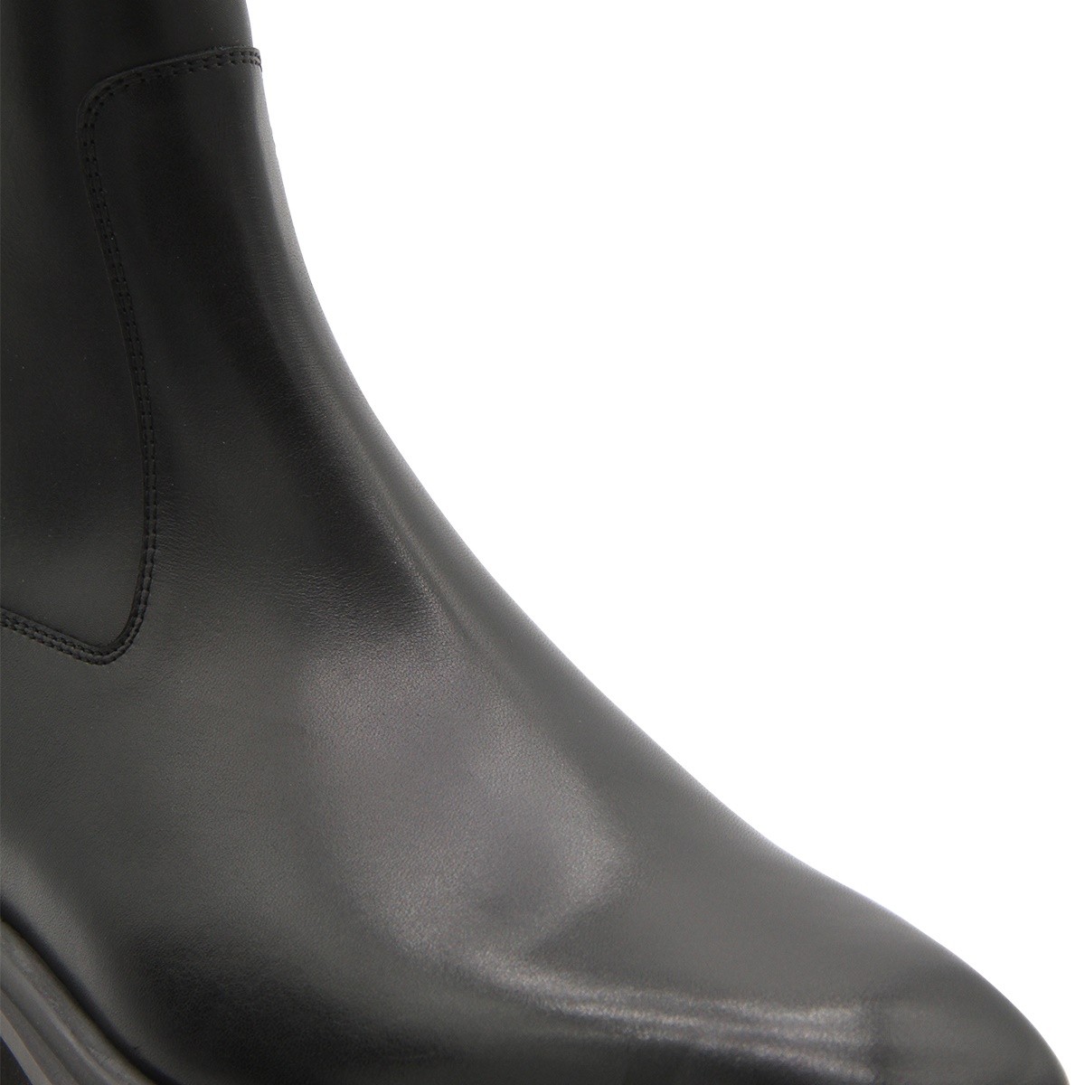 BLACK LEATHER ANKLE BOOTS BLACK LEATHER ANKLE BOOTS