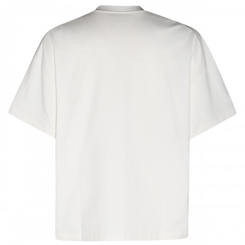 WHITE COTTON T-SHIRT