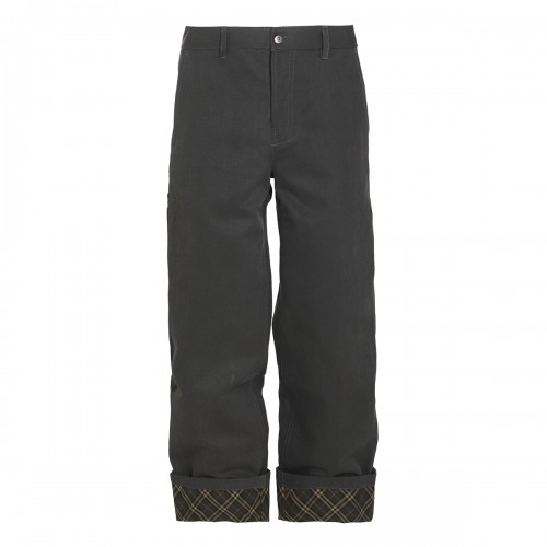 BLACK COTTON PANTS