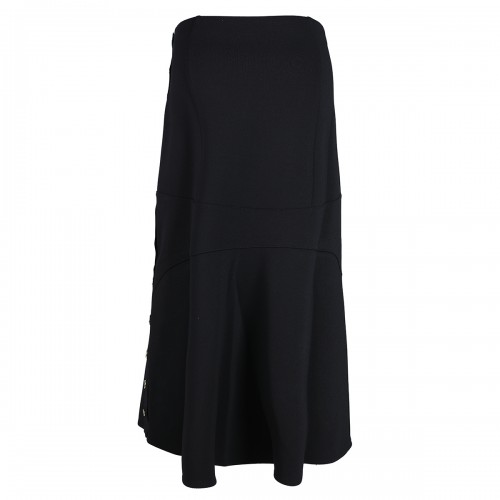 BLACK MIDI SKIRT 2