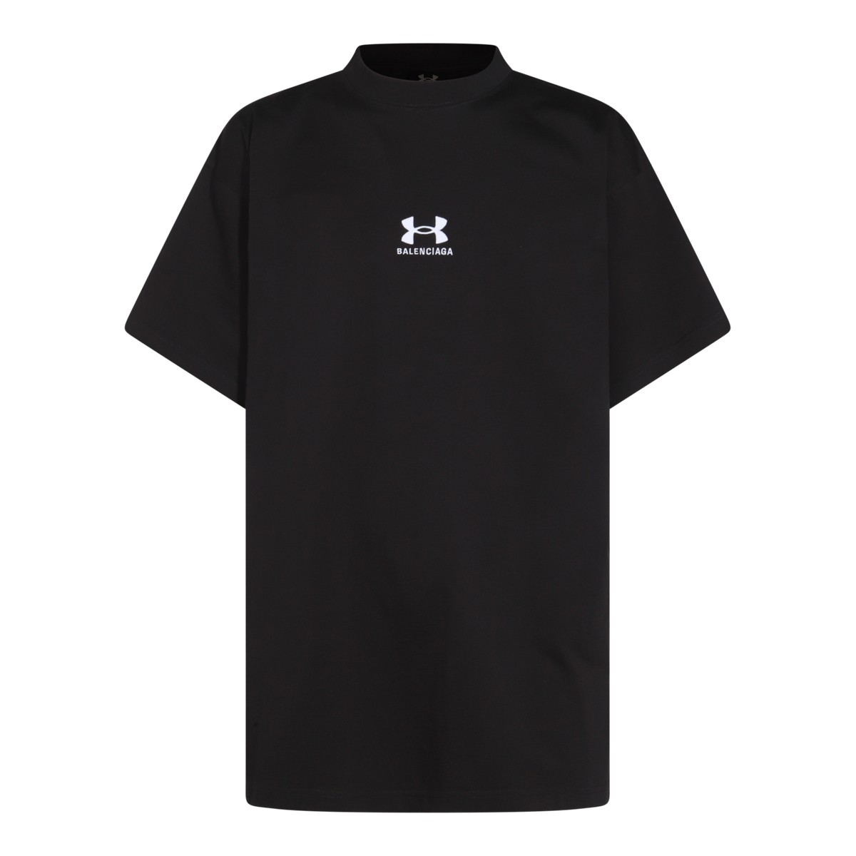 BLACK COTTON T-SHIRT