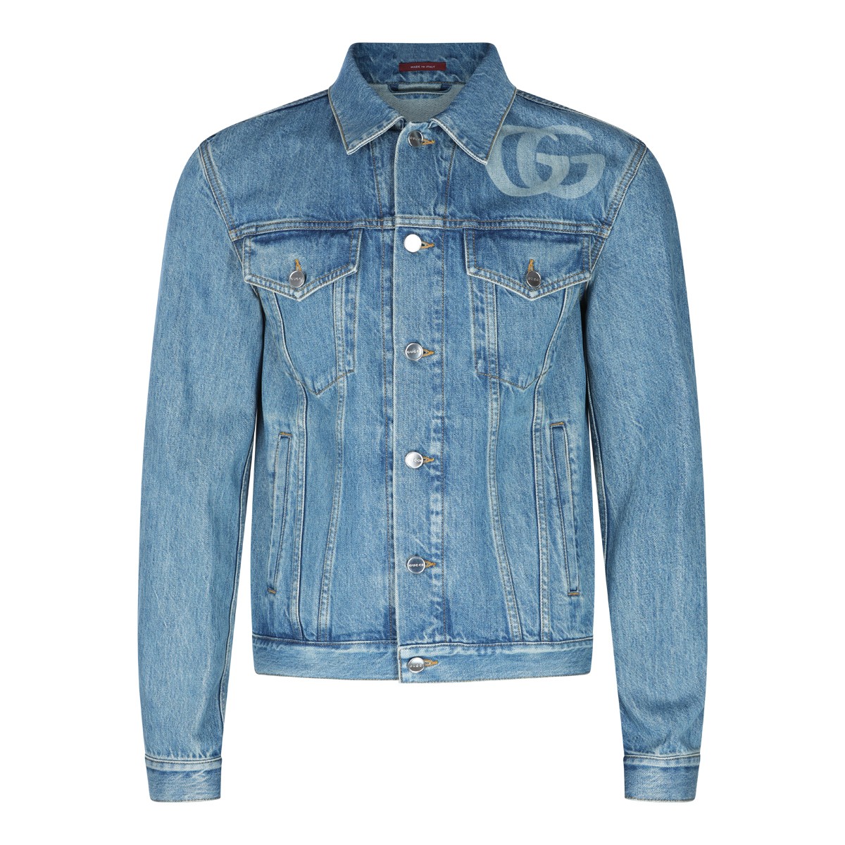 INDIGO COTTON DENIM JACKET