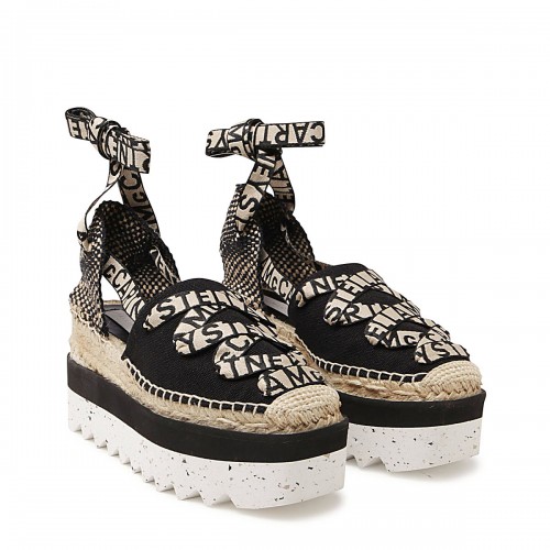 BLACK CANVAS GAIA ESPADRILLAS