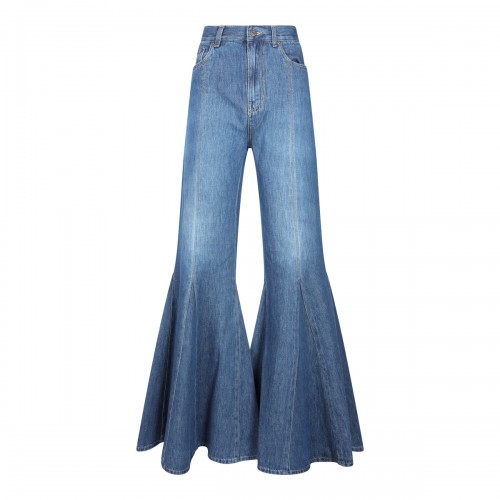 BLUE COTTON DENIM JEANS