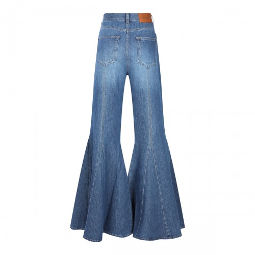 BLUE COTTON DENIM JEANS