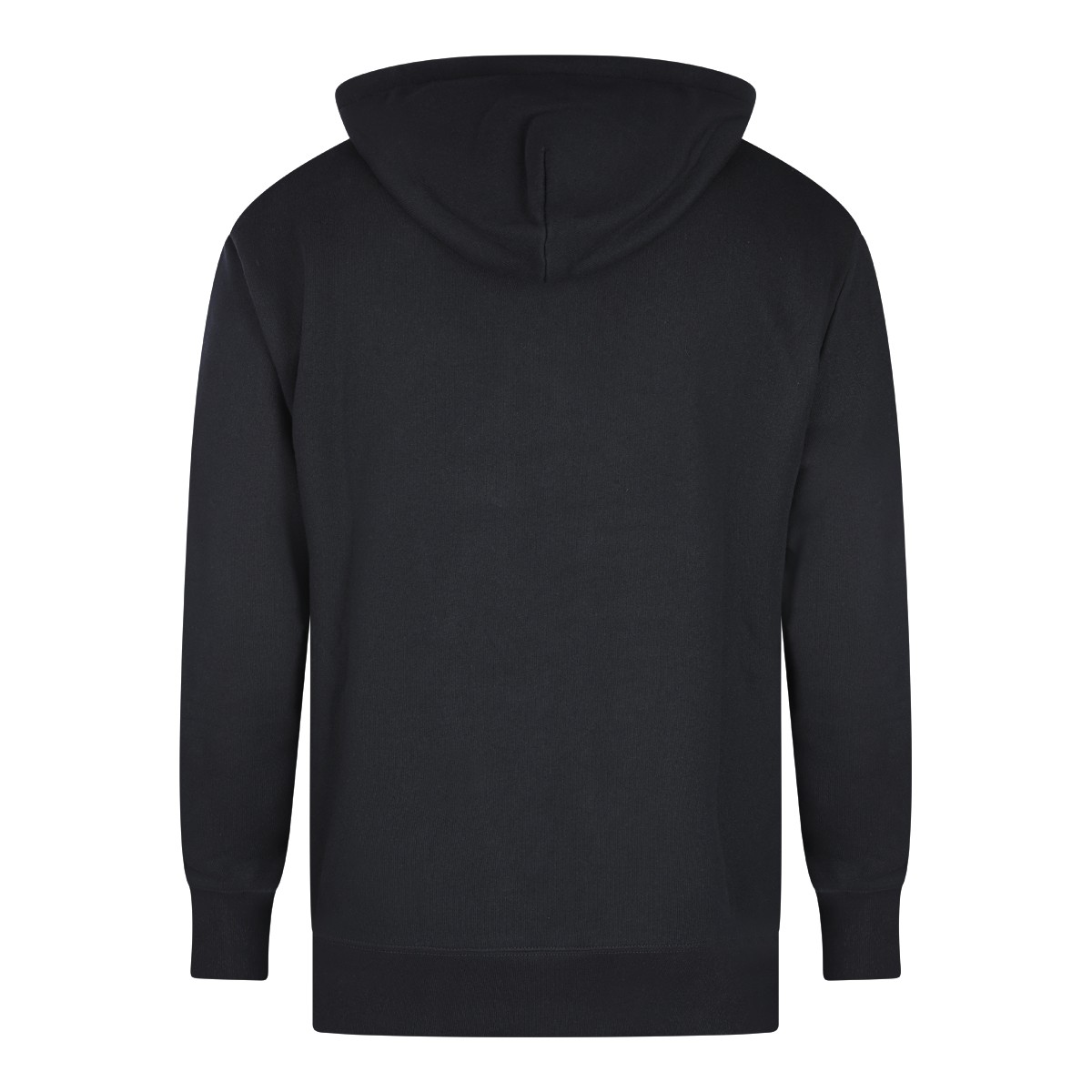 BLACK COTTON SWEATSHIRT BLACK COTTON SWEATSHIRT