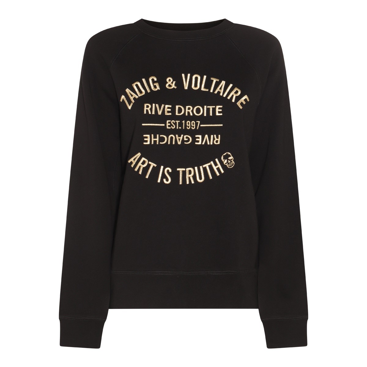 NOIR COTTON SWEATSHIRT