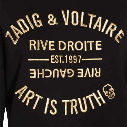 NOIR COTTON SWEATSHIRT