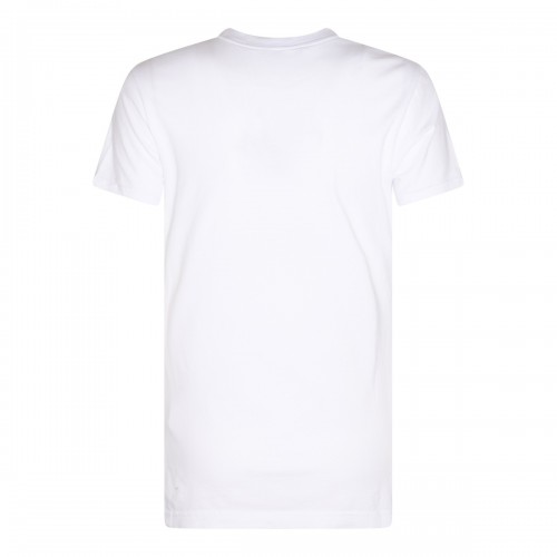 WHITE COTTON T-SHIRT