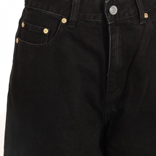 BLACK COTTON DENIM JEANS