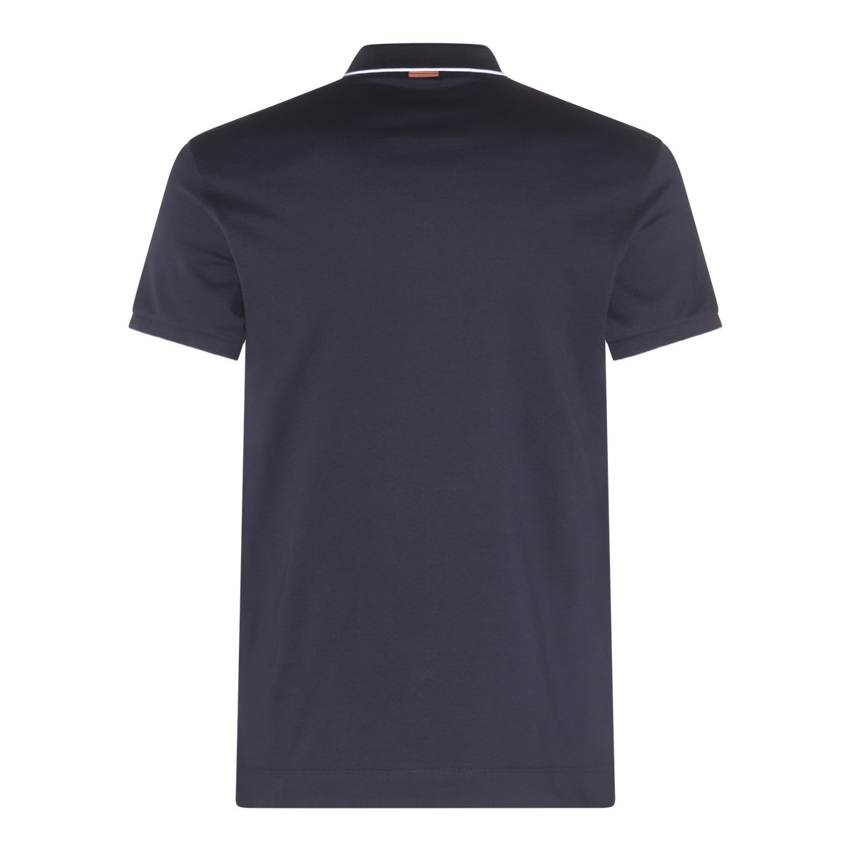 NAVY COTTON POLO SHIRT