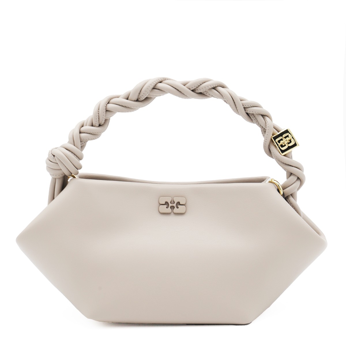 WHITE TOP HANDLE BAG